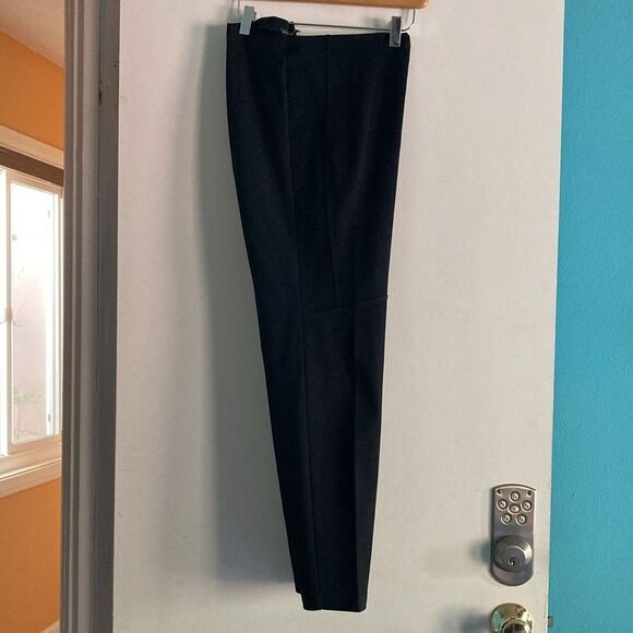 Eileen Fisher Black Size M  Lower Rise Legging Pants Rayon Stretch Pull On - Picture 5 of 11